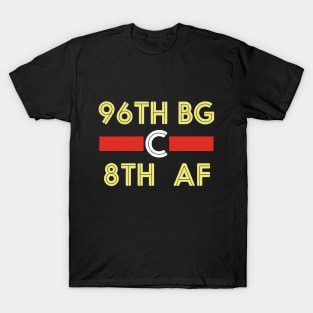 96th Bomb Group 8th Air Force WWII B-17 Snetterton T-Shirt